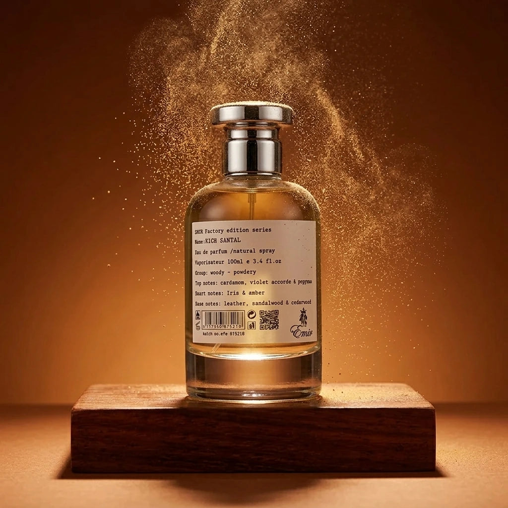 100 ml Paris Corner - Emir Rich Santal - Eau de Parfum Mixte