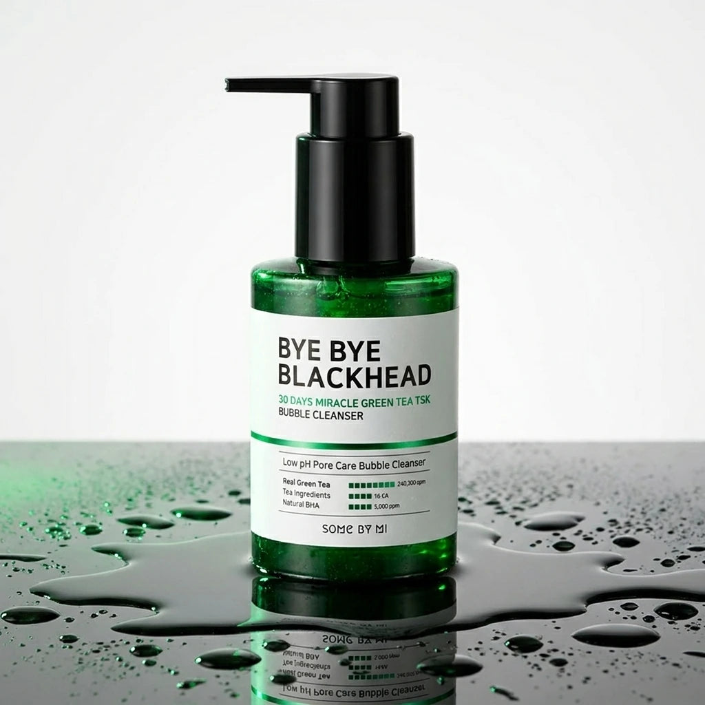 Some By Mi - Bye Bye Blackhead 30 Days - Miracle Green Tea Tox Bubble Cleanser