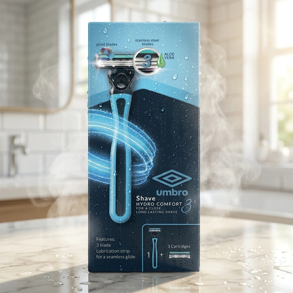 Umbro - Shave - Hydro Comfort 3 Bleu