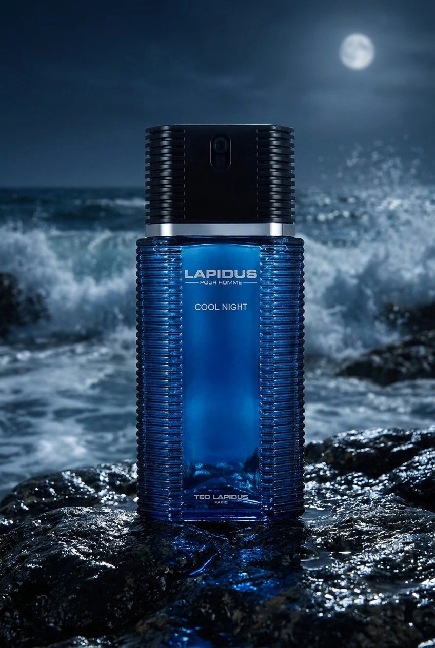 100ml Ted Lapidus - Cool Night - Eau de Parfum pour homme 100ml