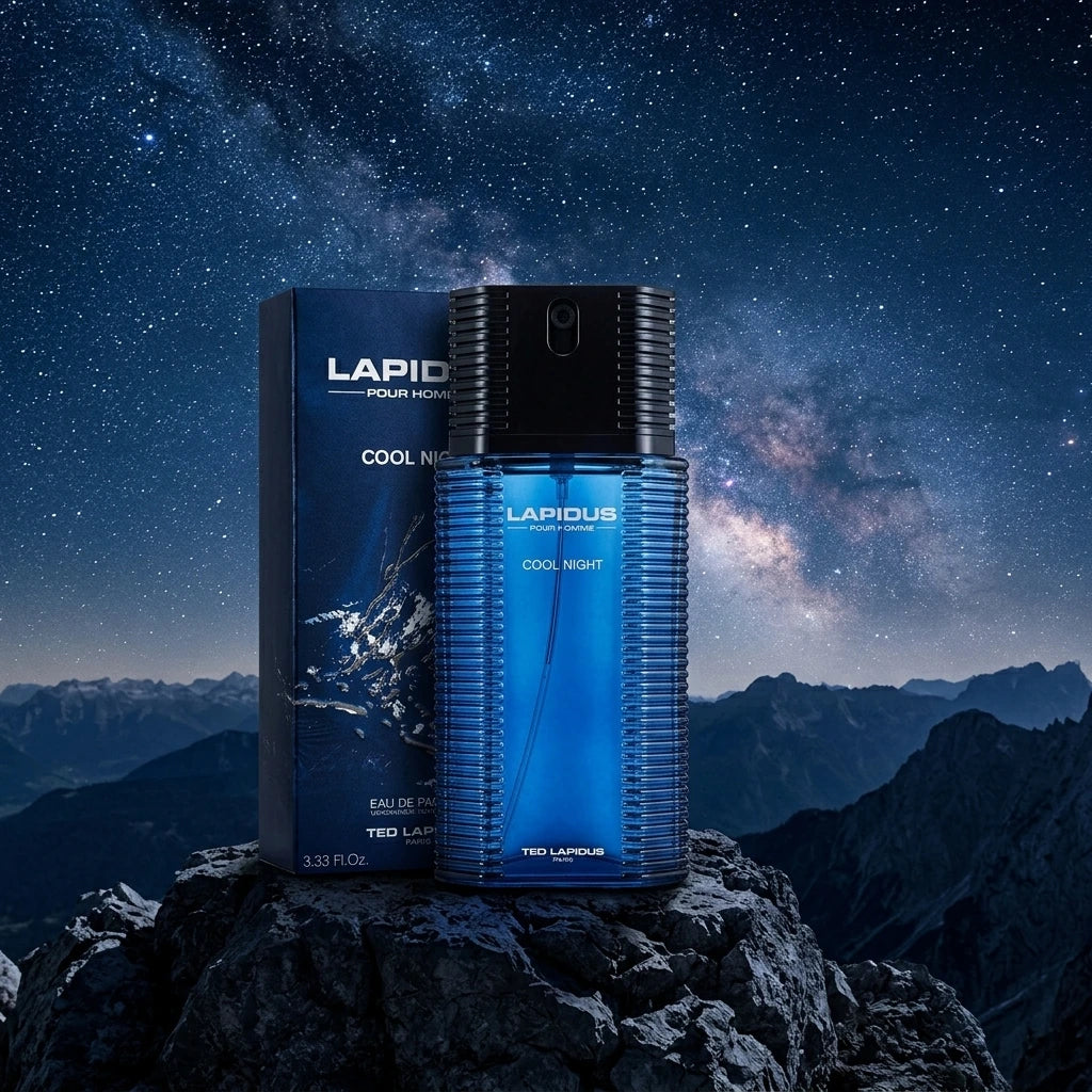 100ml Ted Lapidus - Cool Night - Eau de Parfum pour homme 100ml