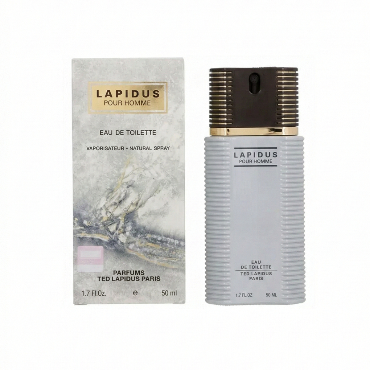 Ted Lapidus - Lapidus para Hombre Gris - Eau de Toilette para Hombre
