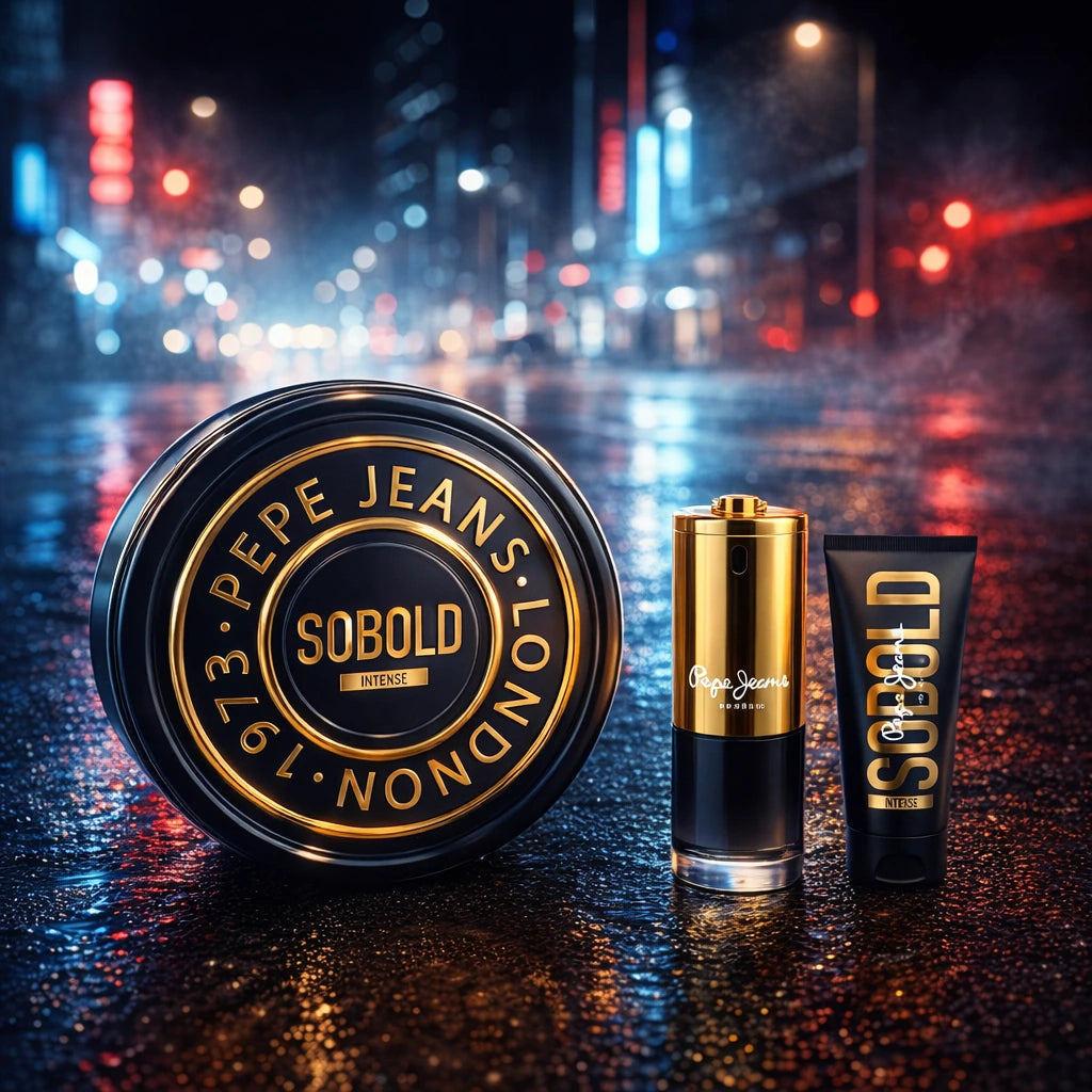 100ml Pepe Jeans - Sobold Intense - Coffret Eau de Parfum 100ml + Gel Douche 80ml