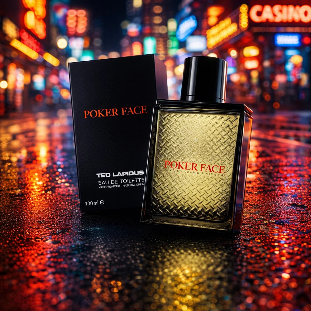 100ml Ted Lapidus - Poker Face - Eau de Toilette pour homme