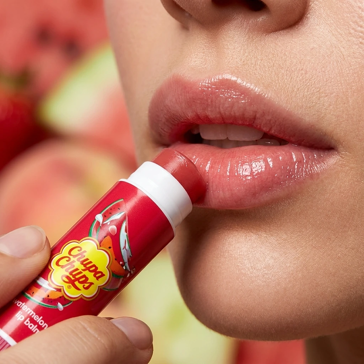 Chupa Chups - Watermelon Mix & Peach Pulp - Lip Balm