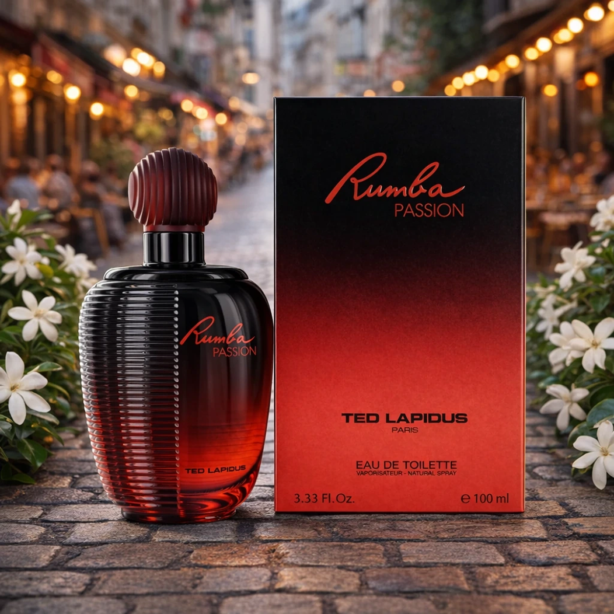 100 ml Ted Lapidus - Rumba Passion - Eau de Toilette pour femme