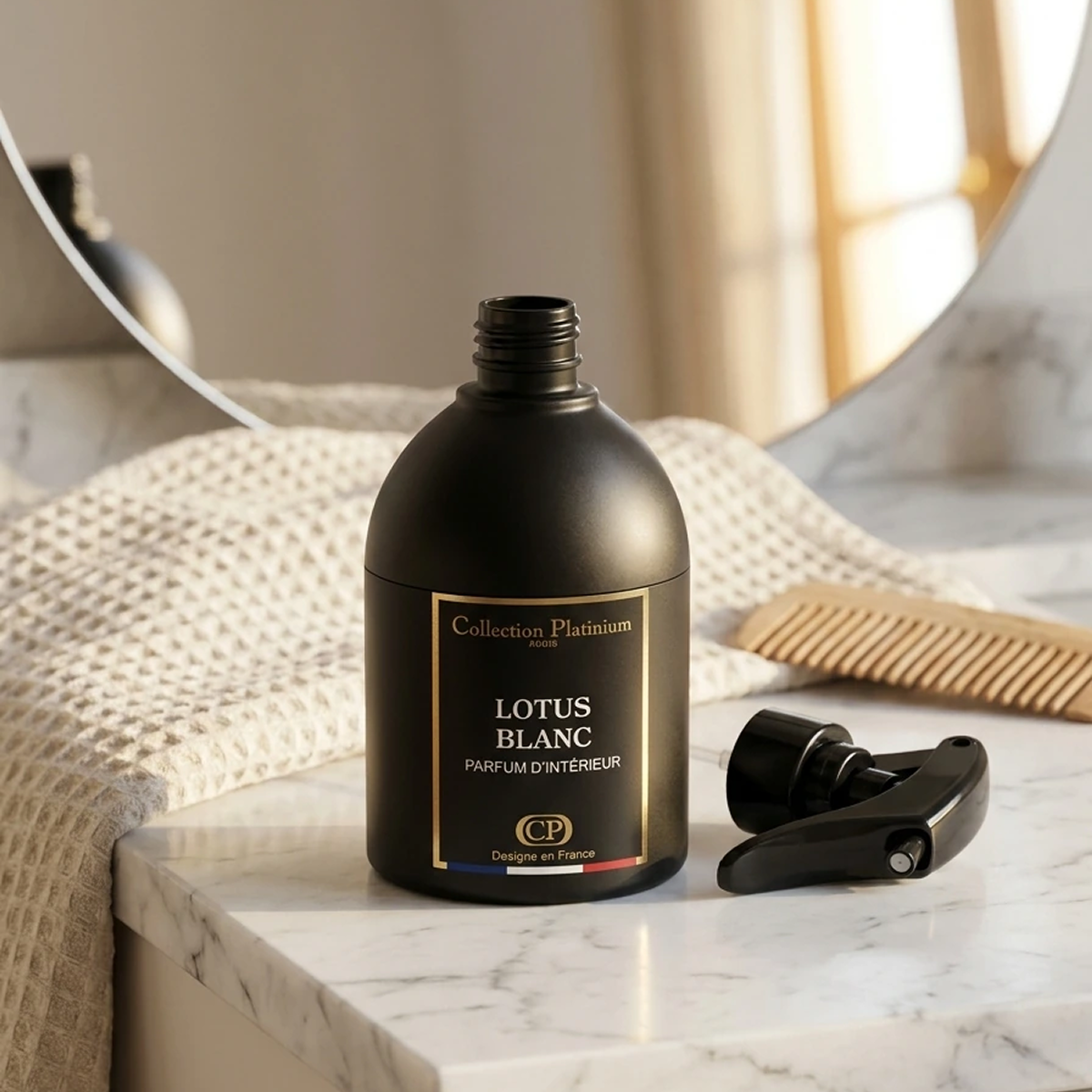 Collection Platinium - Lotus Blanc - Parfum D'intérieur