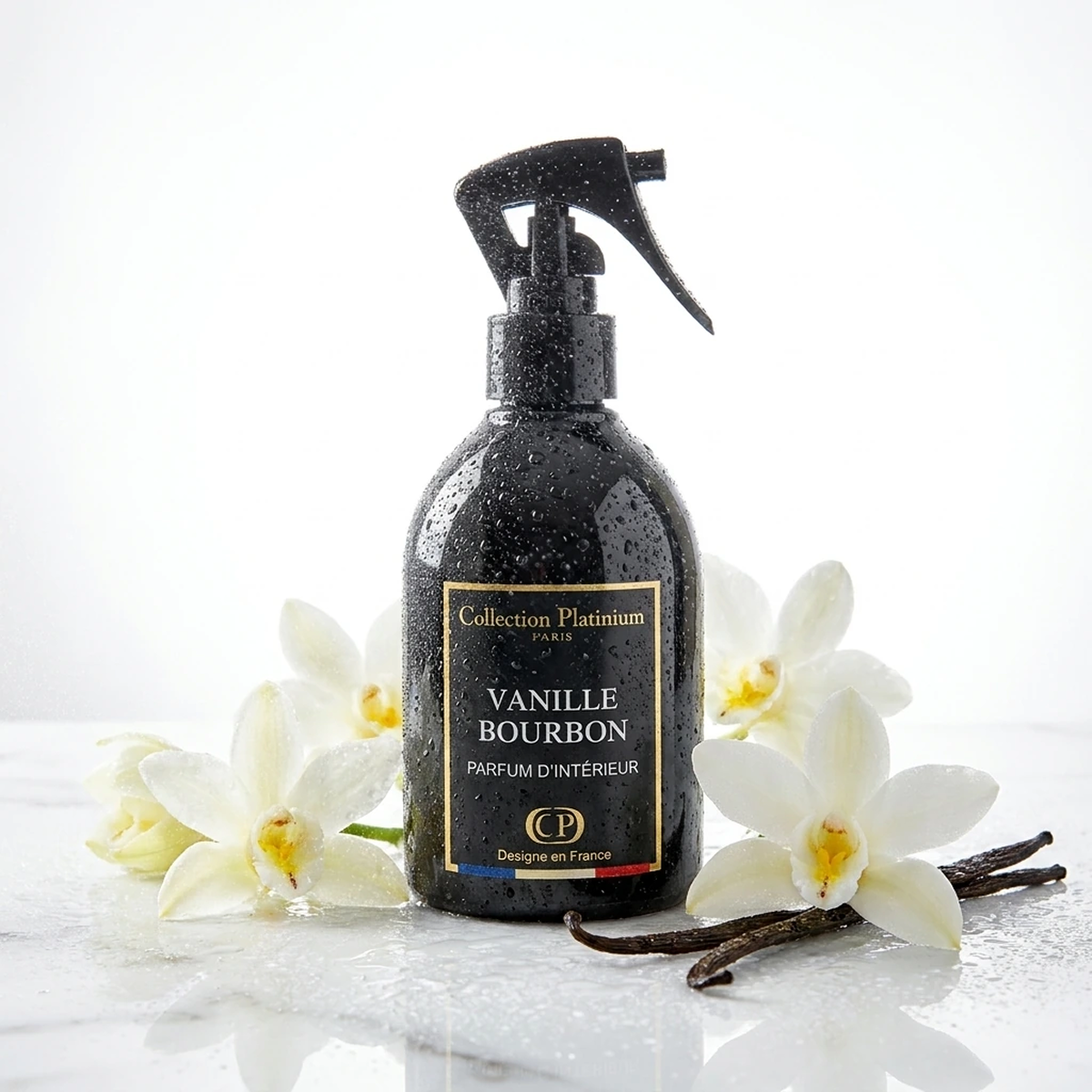 Collection Platinium - Vanille Bourbon - Spray D'Interieur Parfum D'ambiance