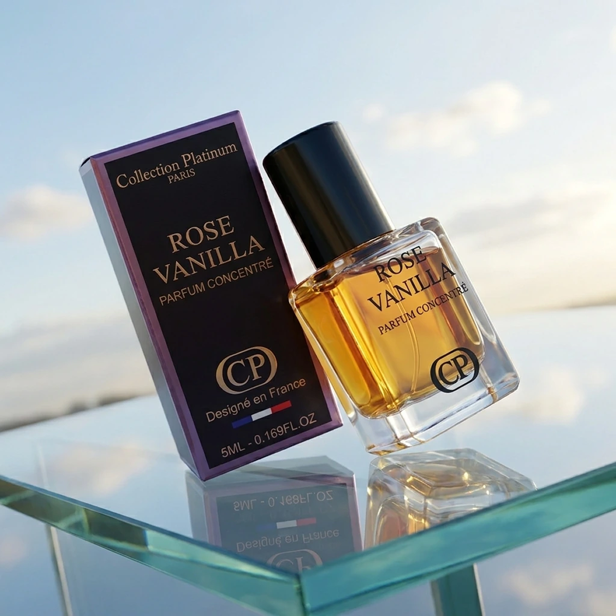 Collection Platinium - Rose Vanilla - Parfum Concentré Mixte