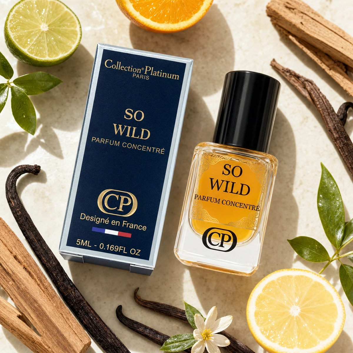 Collection Platinium - So Wild - Concentrado de Perfume Unisex