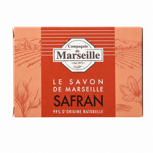 Compagnie de Marseille - Safran - Savon de Marseille 99% d'Origine Naturelle