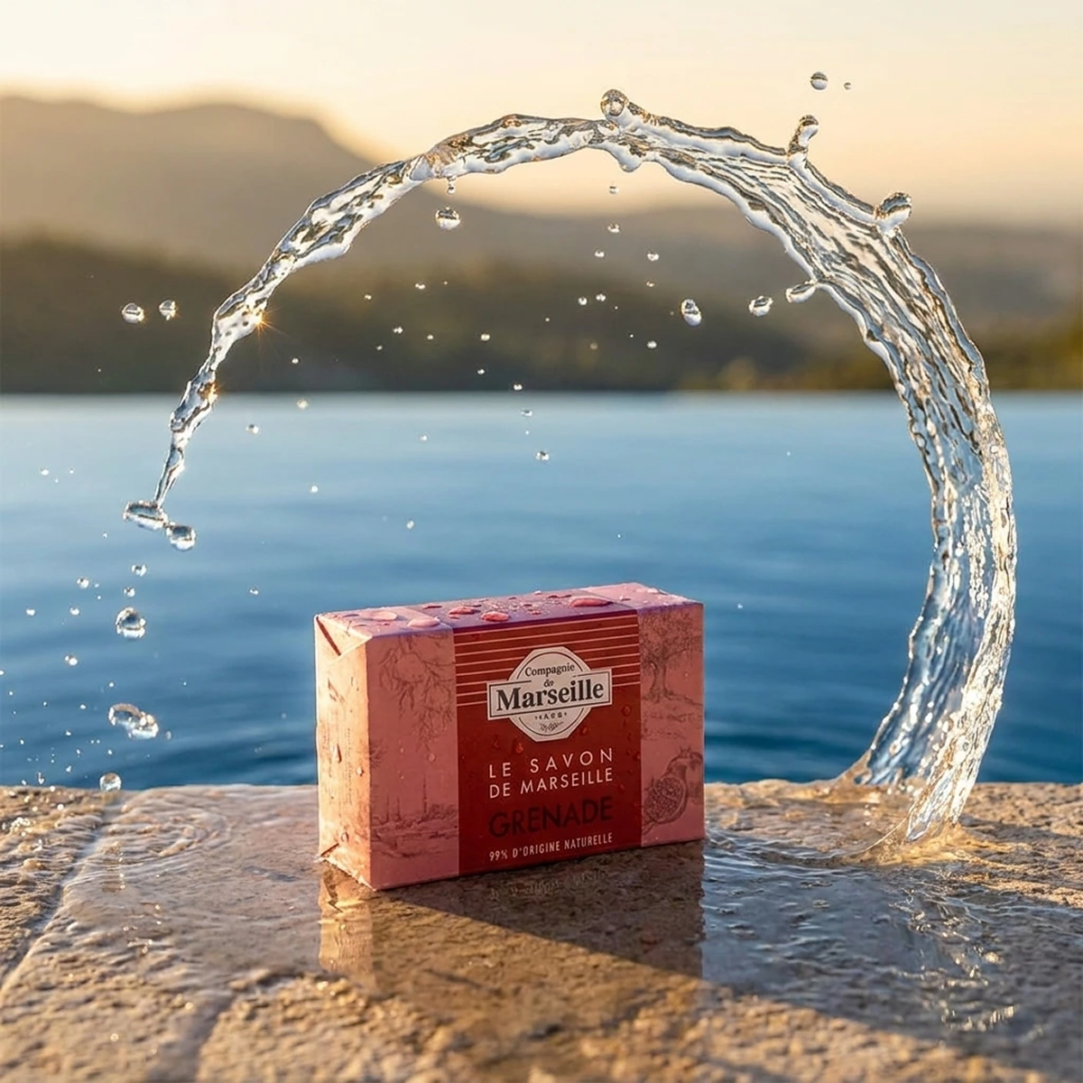 Compagnie de Marseille - Grenade - Savon de Marseille 99% d'Origine Naturelle