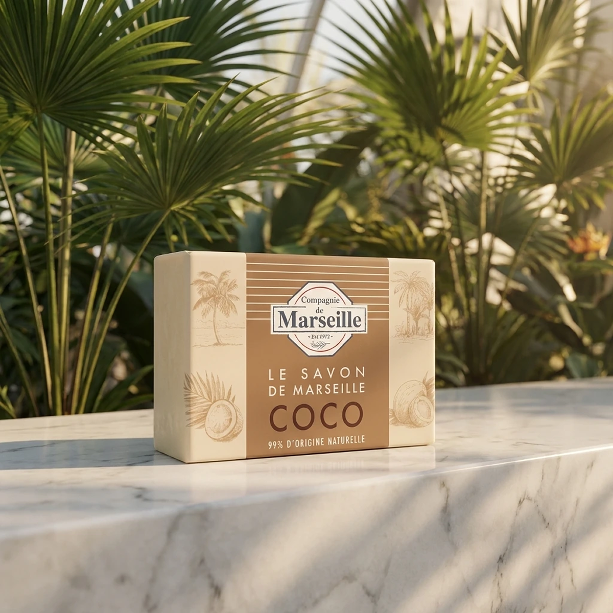 Compagnie de Marseille - Coco - Savon de Marseille 99% d'Origine Naturelle