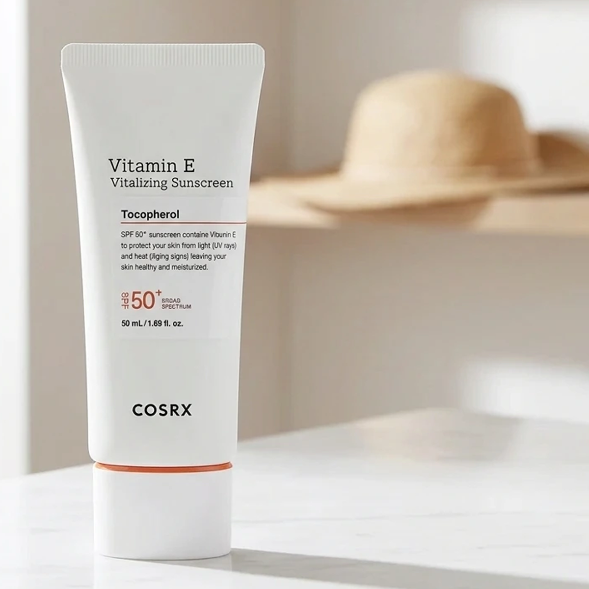 Cosrx - Vitamine E FPS 50 - Crema Solar Revitalisante