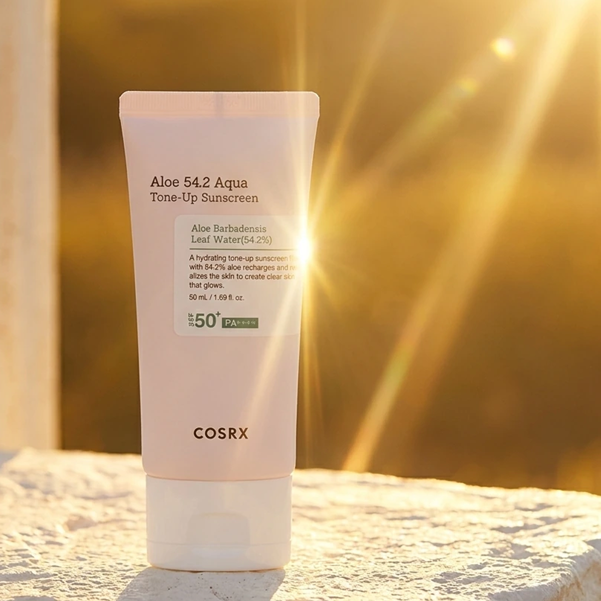 Cosrx - Aloe 54.2 Aqua - Protection Solaire Légèrement Teintée