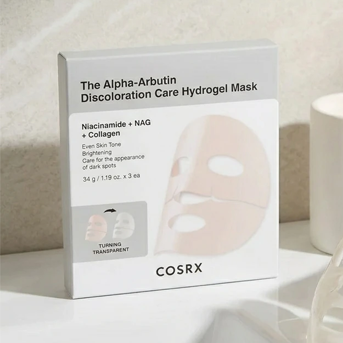 Cosrx - Arbutin Discoloration - Hydrogel Mask