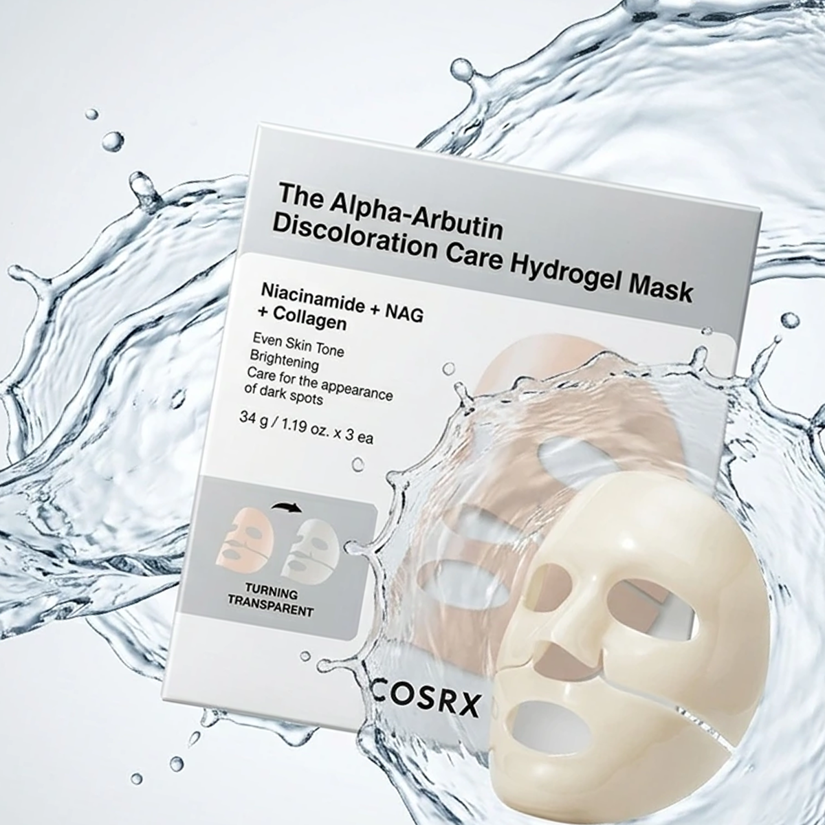 Cosrx - Arbutin Discoloration - Hydrogel Mask