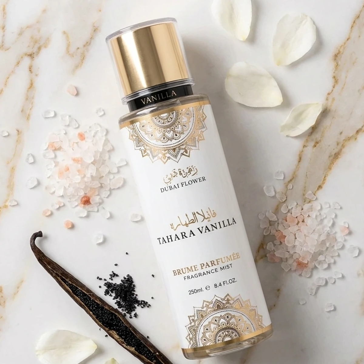 250ml Dubaï Flower - Tahara Vanilla - Brume Parfumée