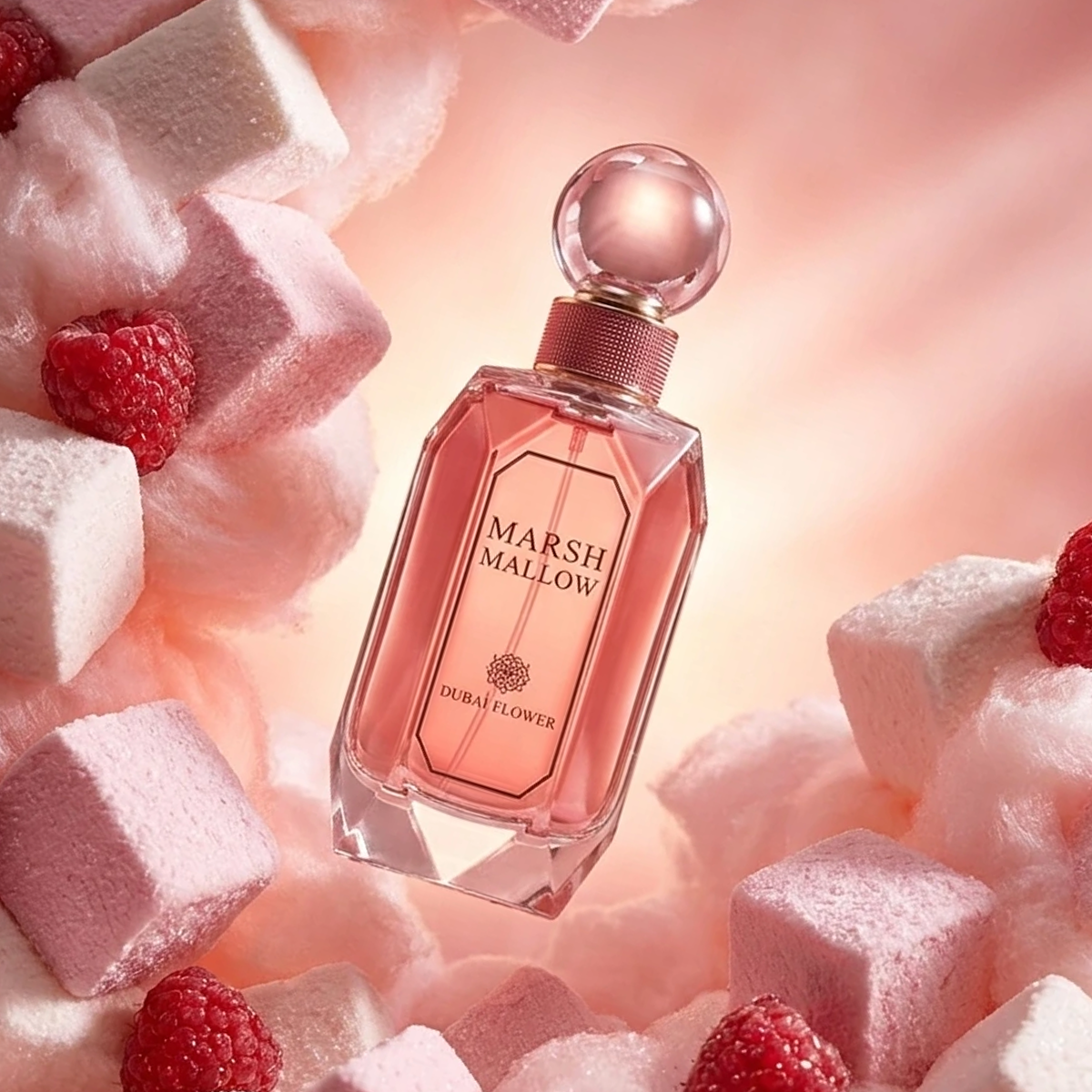 100ml Dubaï Flower - Marshmallow - Extrait de Parfum Mixte
