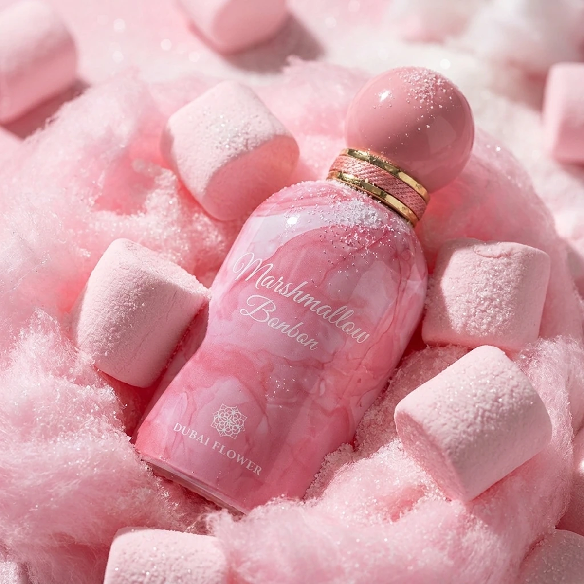 100ml Dubaï Flower - Marshmallow Bonbon - Extrait de Parfum Mixte
