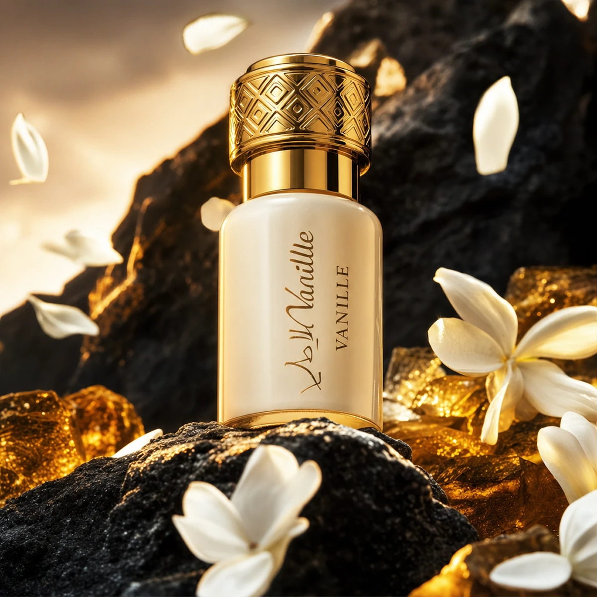 12ml Dubaï Flower - Musc Tahara Vanille - Concentré de Parfum Mixte