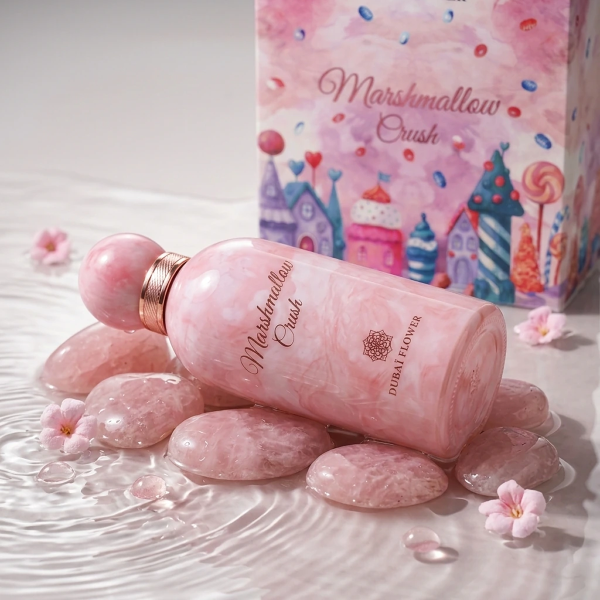 100ml Dubaï Flower - Marshmallow Crush - Extrait de Parfum Mixte