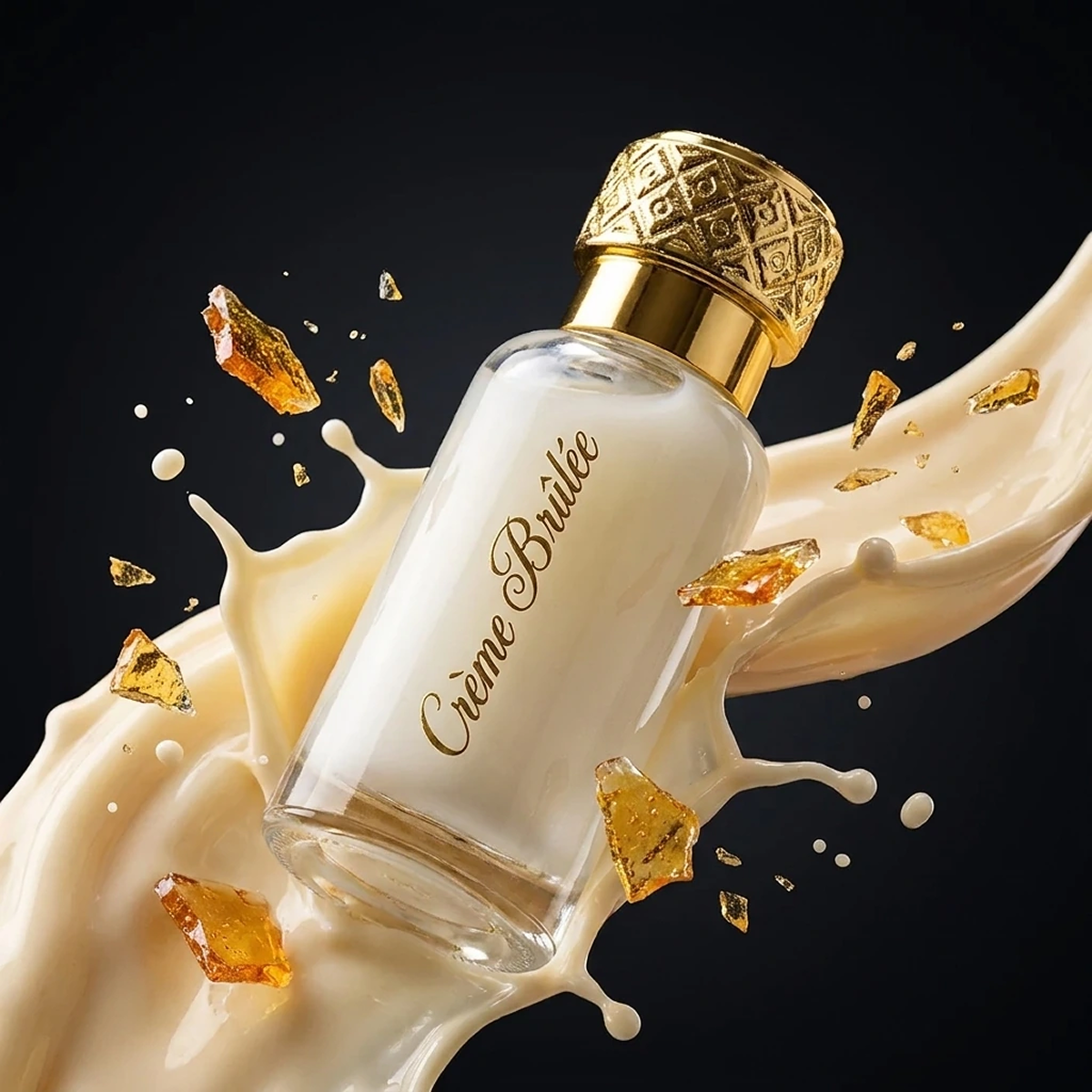 12ml Dubaï Flower - Musc Tahara Crème Brûlée - Concentrée de Parfum Mixte