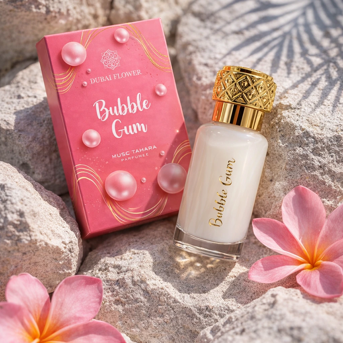 * 2 Dubaï Flower - Musc Tahara Bubble Gum - Concentrado de Perfume Unisex
