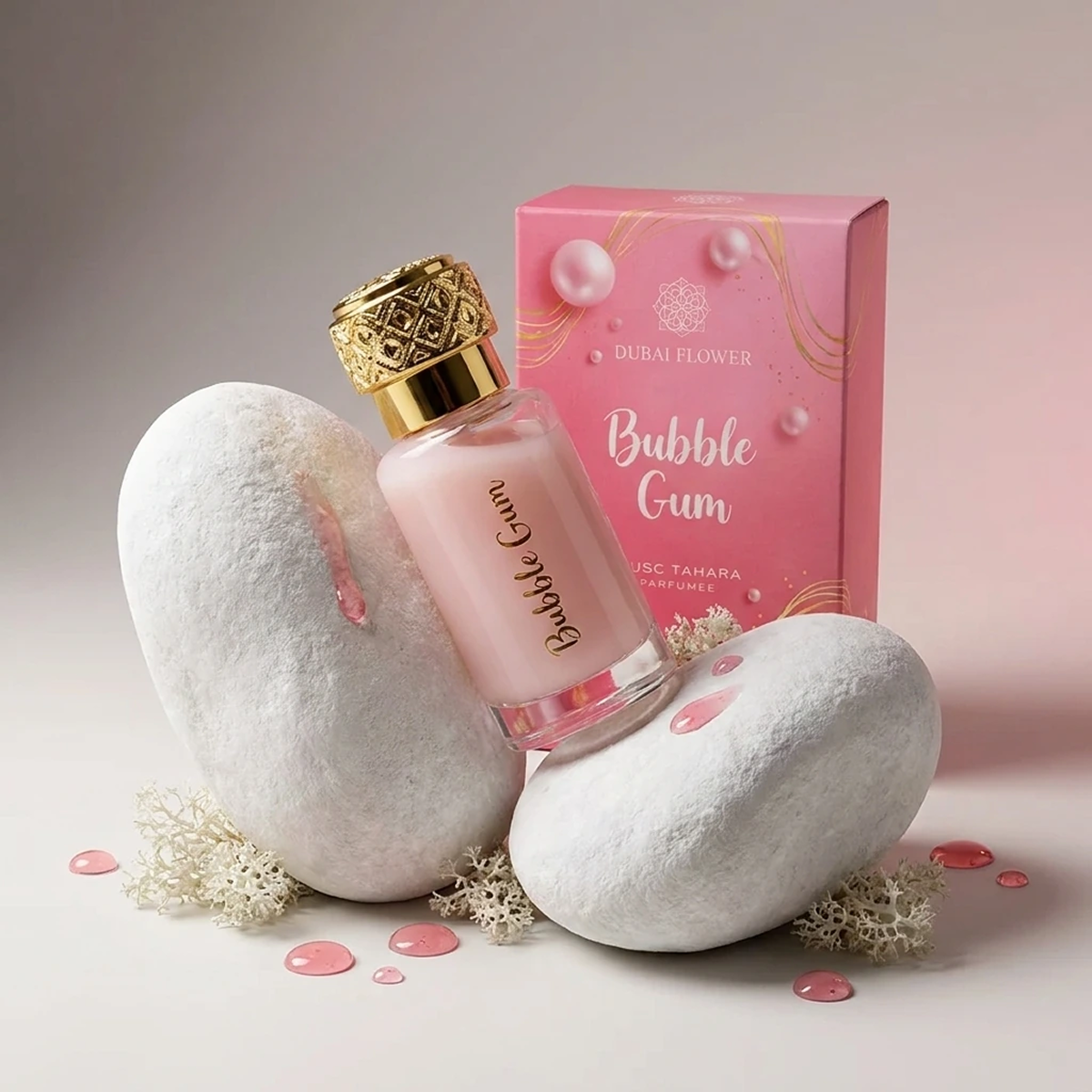 * 8 Dubaï Flower - Musc Tahara Bubble Gum - Concentrado de Perfume Unisex