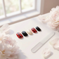 EDGE U - Red Blanket Check - Bandes pour Ongles