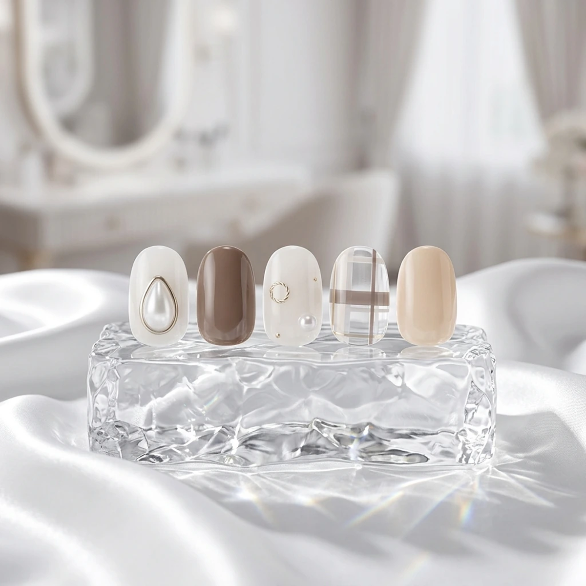 EDGE U - Pearl Locket - Bandes pour Ongles
