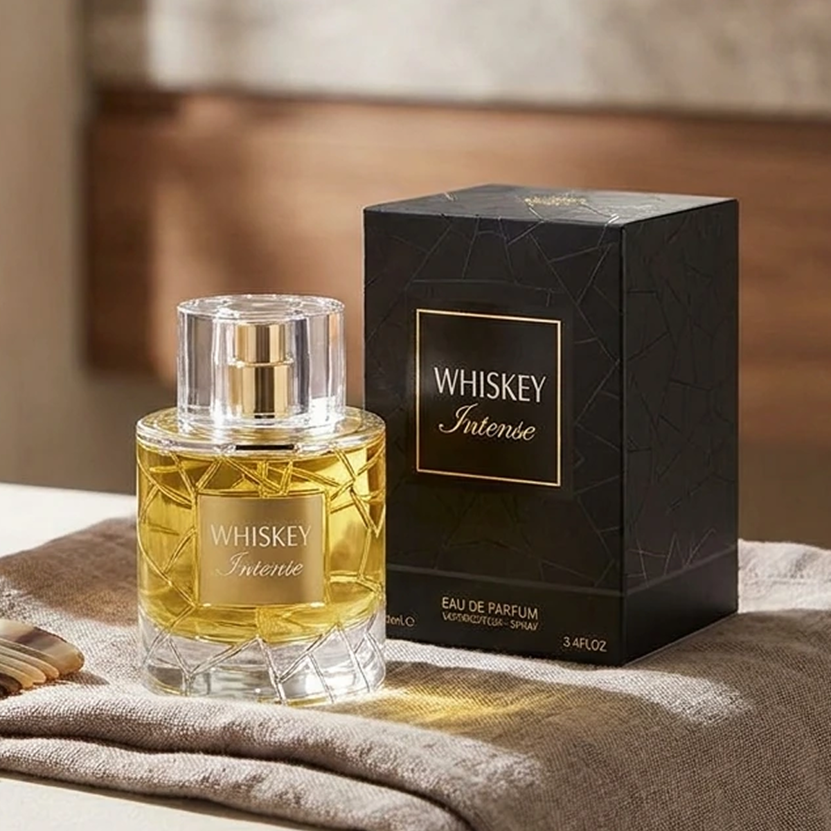 Fragrance World - Whiskey Intense - Eau de Parfum Unisexe