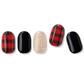 EDGE U - Red Blanket Check - Bandes pour Ongles