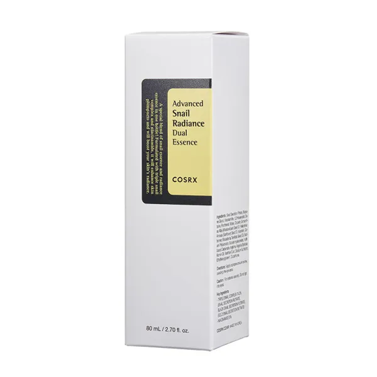 80 ml Cosrx - Advanced Snail Radiance - Essence Double