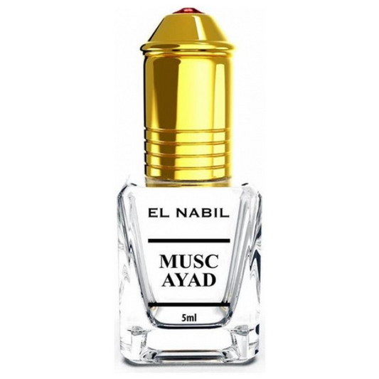 12*5ml el Nabil - Musc Ayad - Parfum Concentrado Sans Alcool