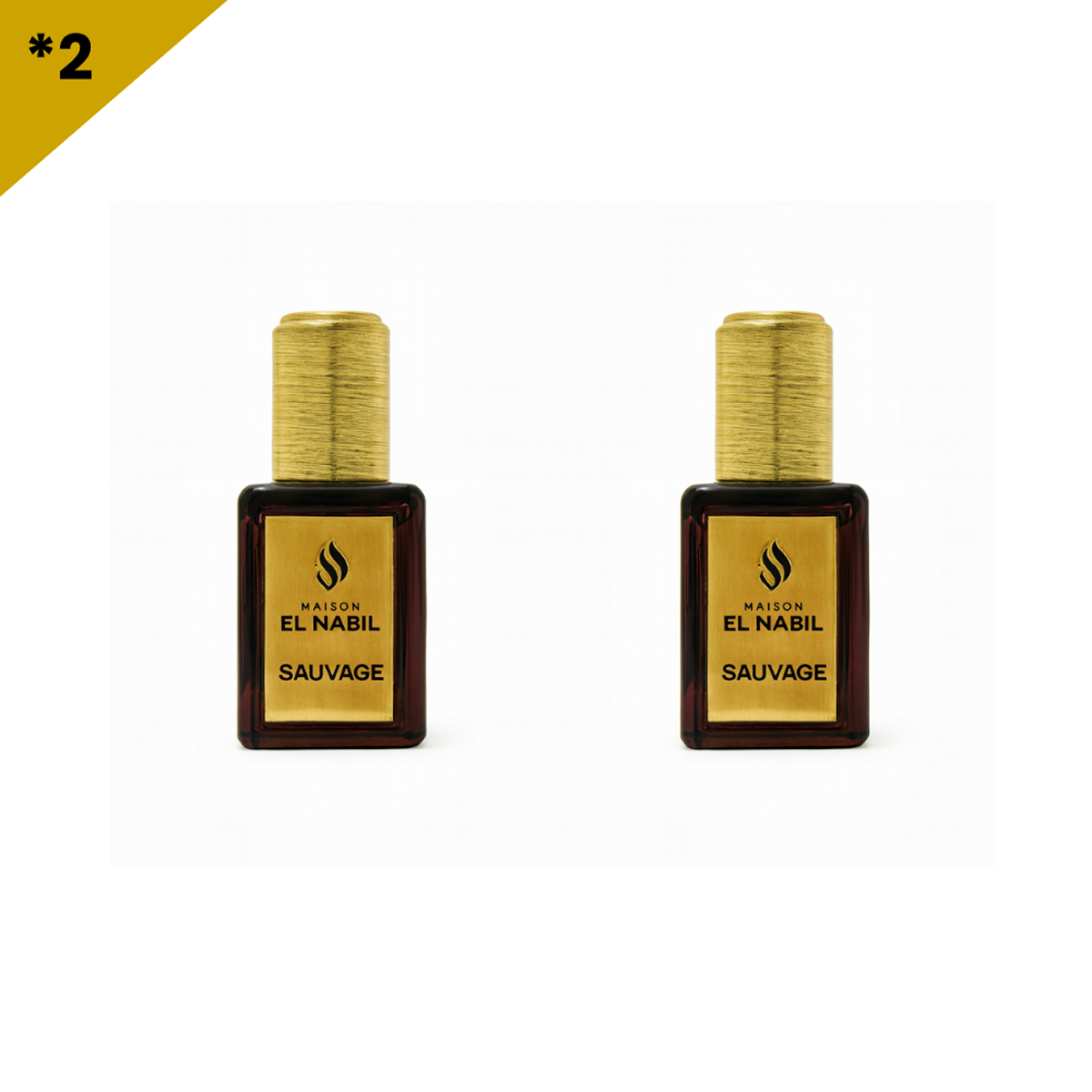 12*5ml el Nabil - Sauvage - Parfum Concentrado Sans Alcool