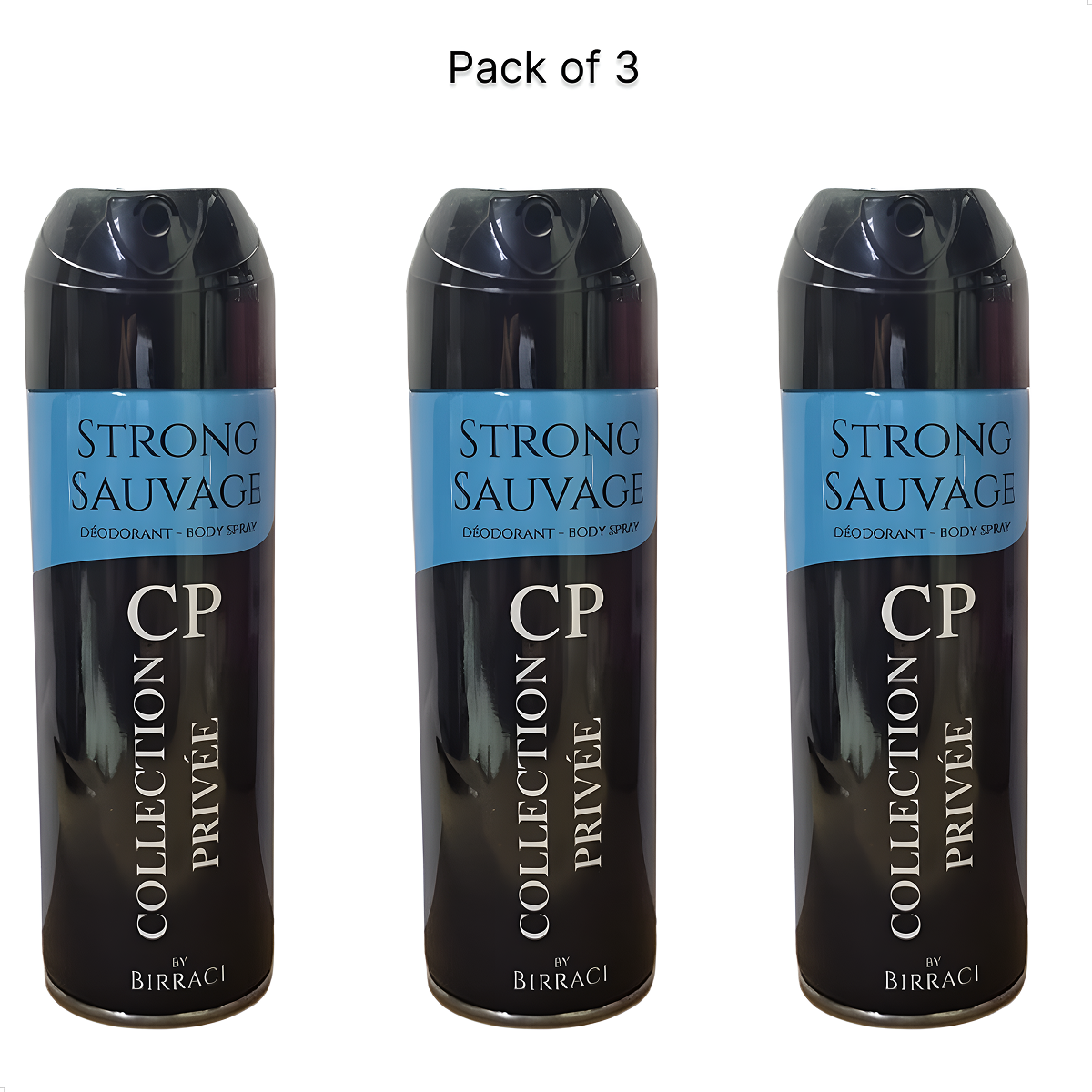 6*200ml Collection Privée - Strong Savage - Desodorante para Hombre