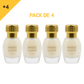 12ml * 4 Gris Montaigne - Musc Tahara Sweet Candy - Concentré de Parfum Mixte