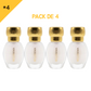 12ml * 2 Gris Montaigne - Musc Tahara Bellissima - Concentré de Parfum